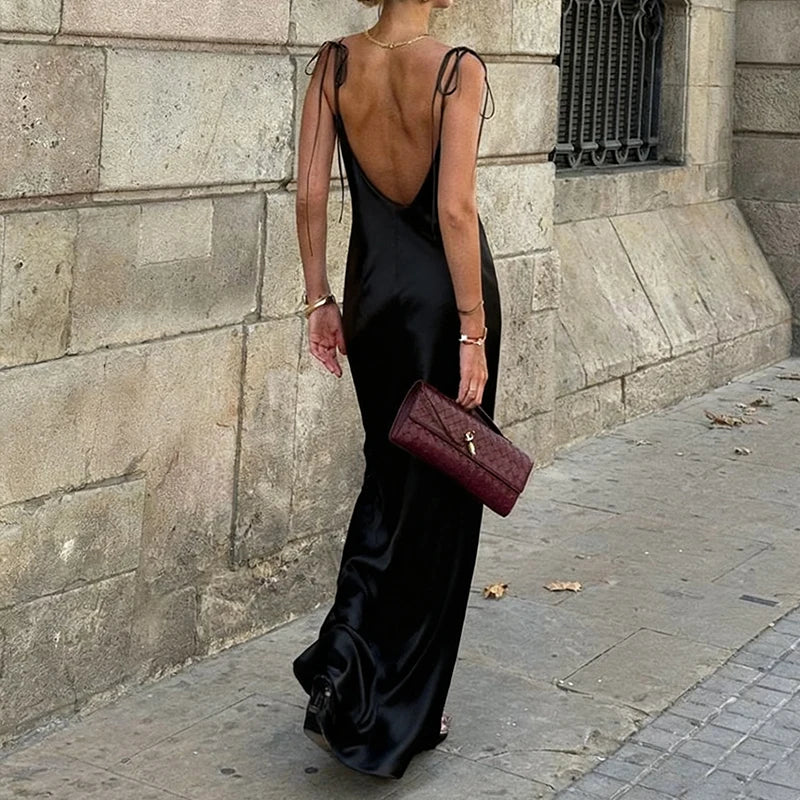 Satin Slip Dress