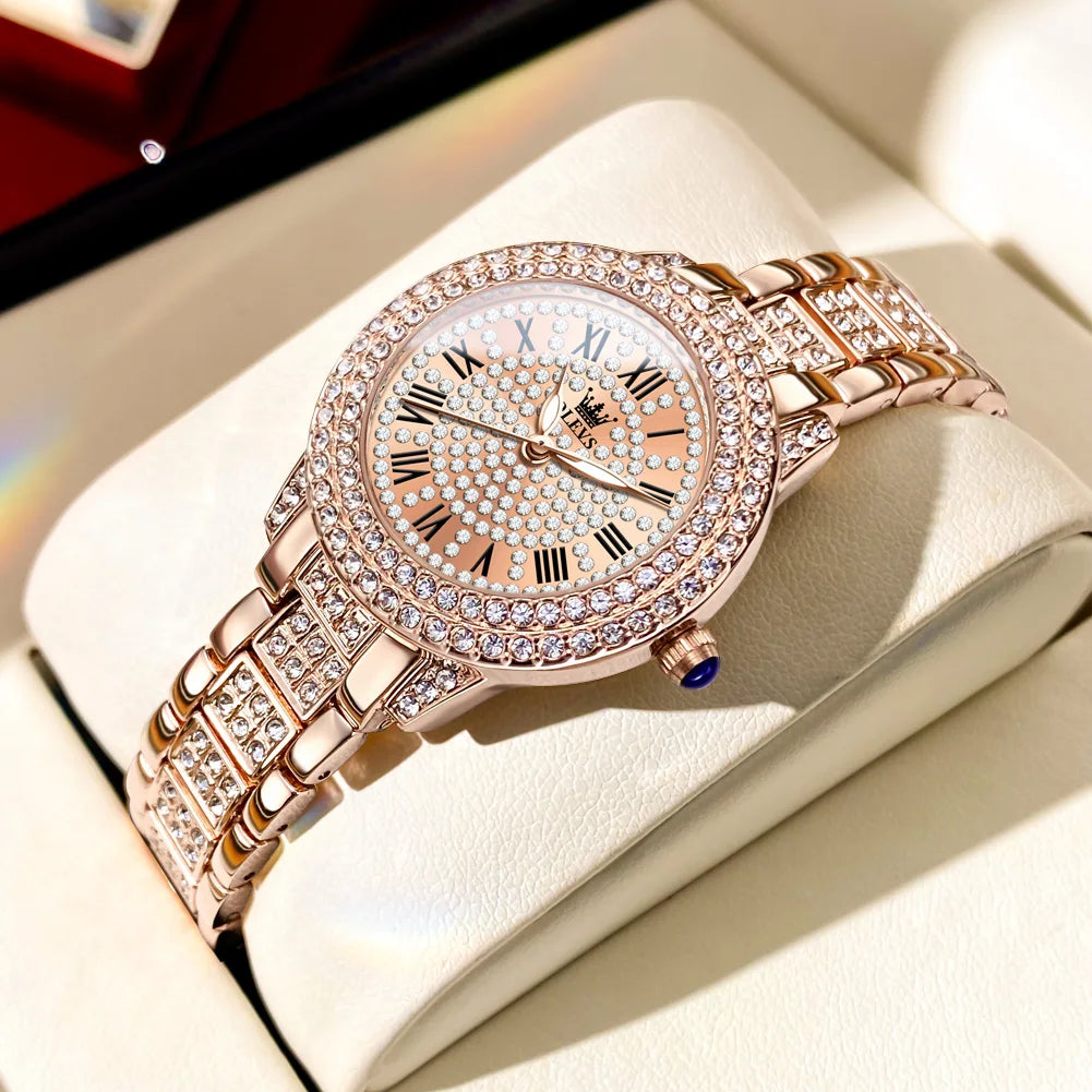 Roman Diamond Watch