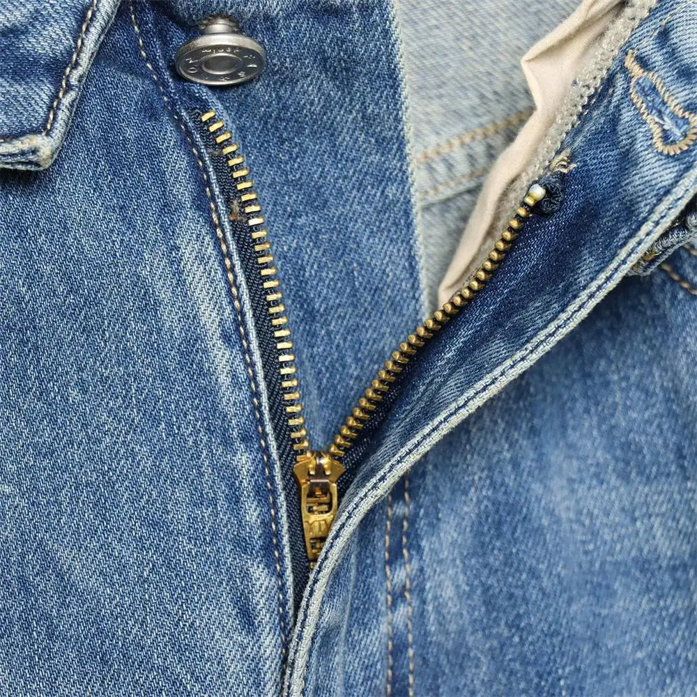 French Folded Jeans