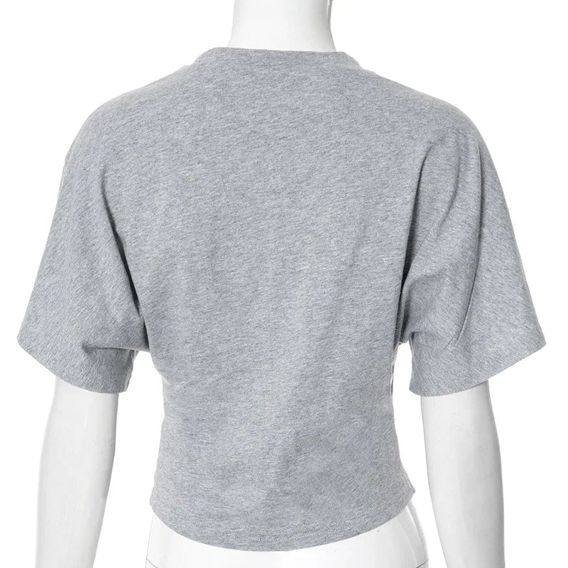 Cropped Corset Tee