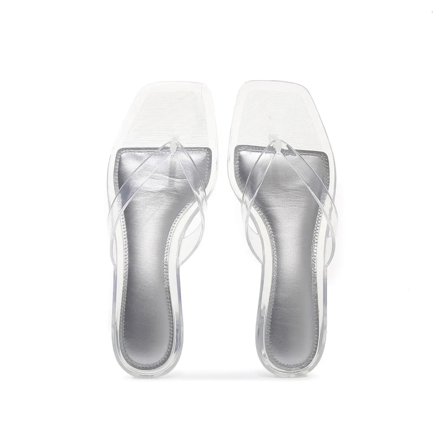 Crystal Square Heels
