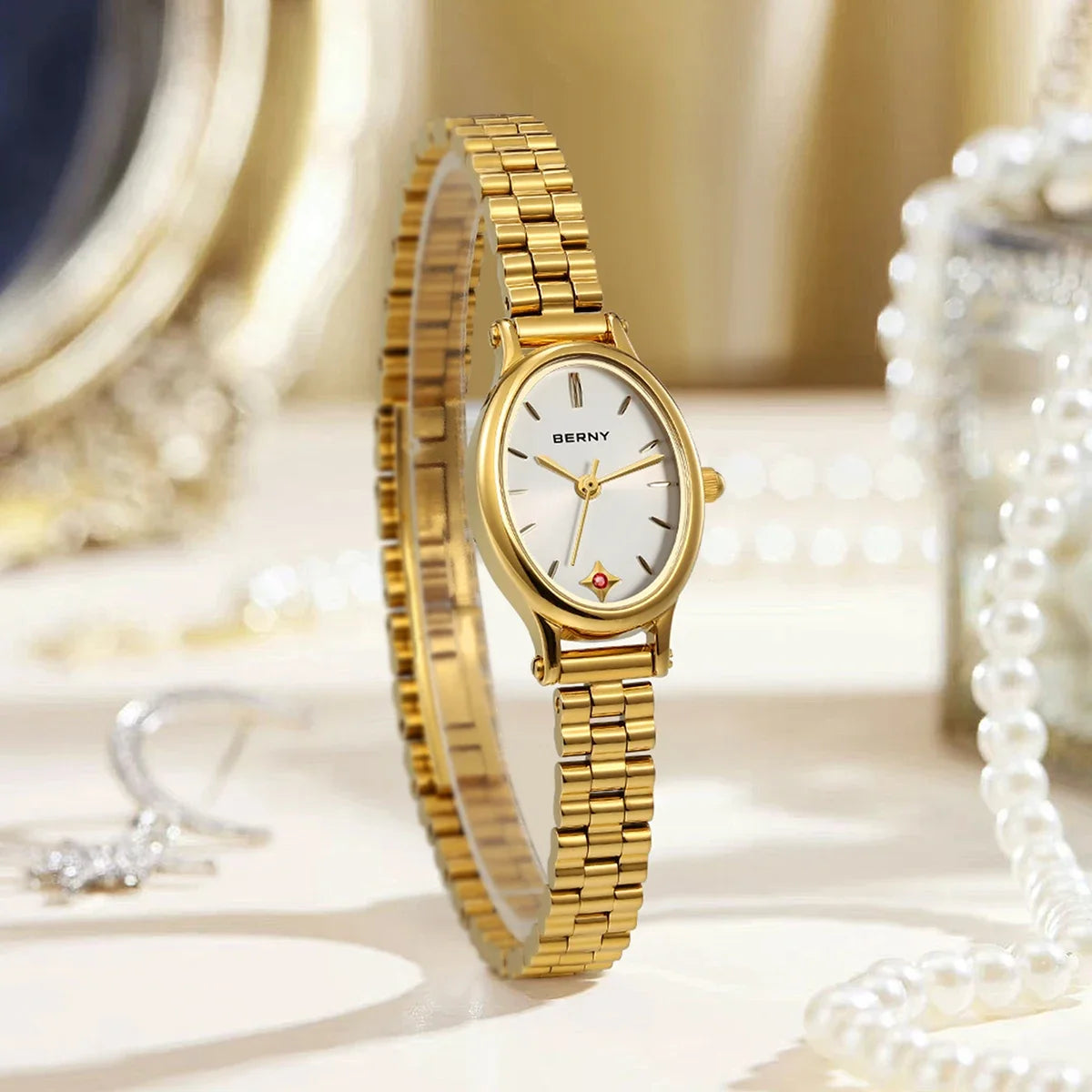 Olive Jade Watch
