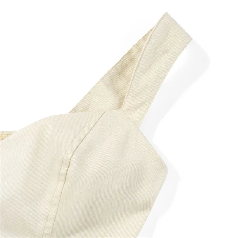 Cotton Zip Corset