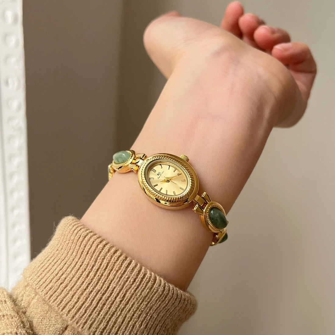 Jade Bracelet Watch