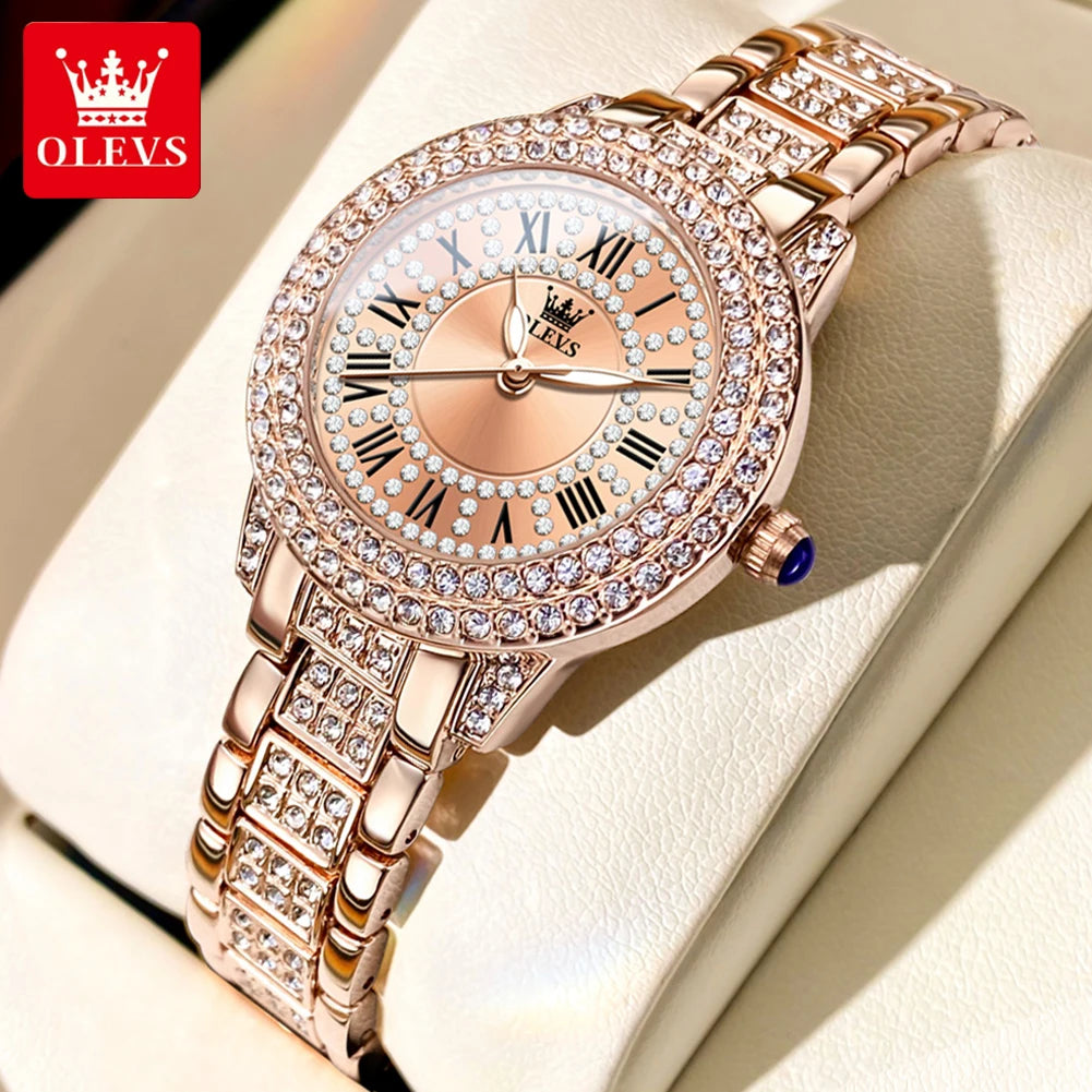 Roman Diamond Watch