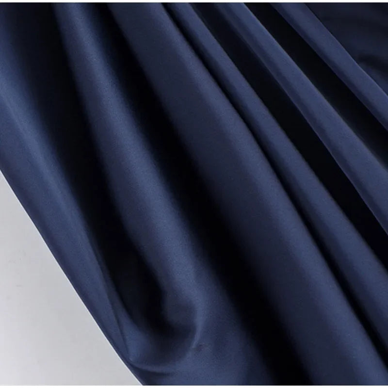 Pleated Backless Maxi