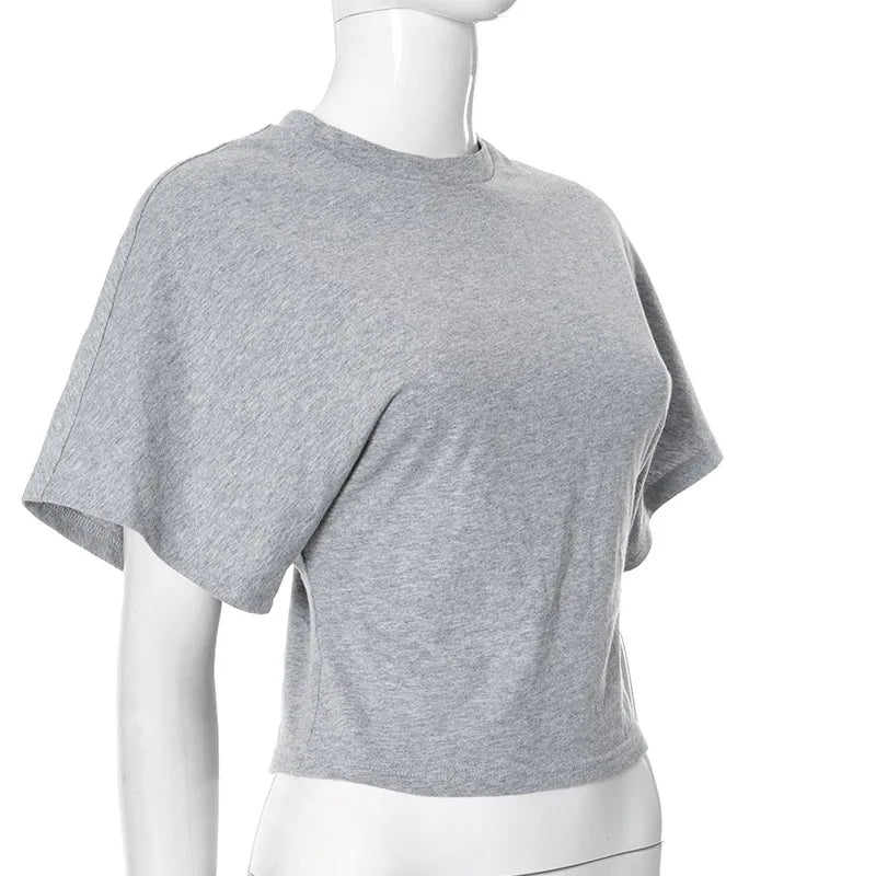 Cropped Corset Tee