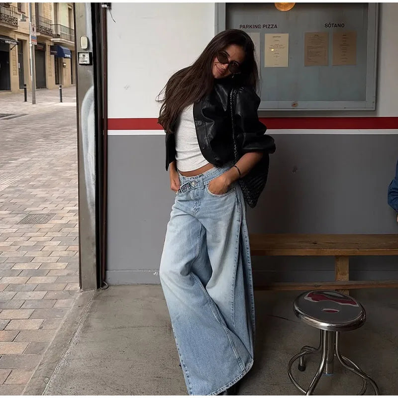 Tie Waist Jeans