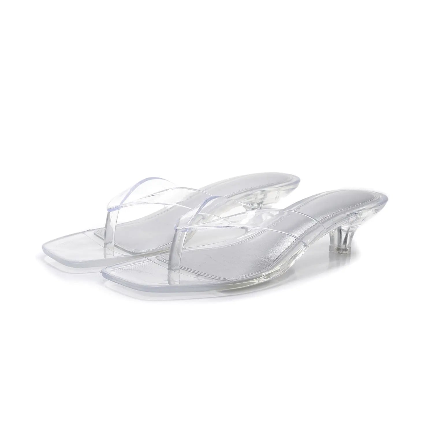 Crystal Square Heels