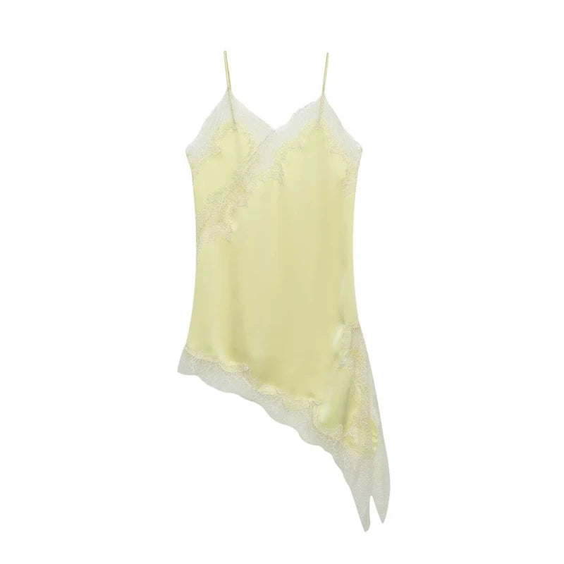 Lace Satin Cami