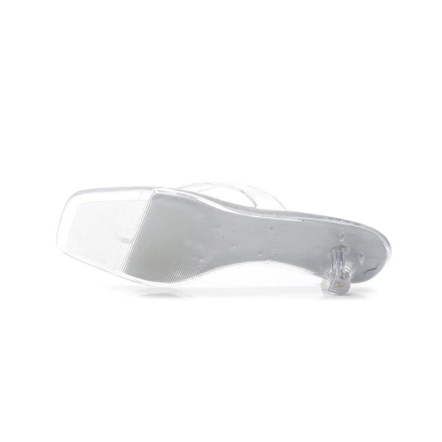 Crystal Square Heels