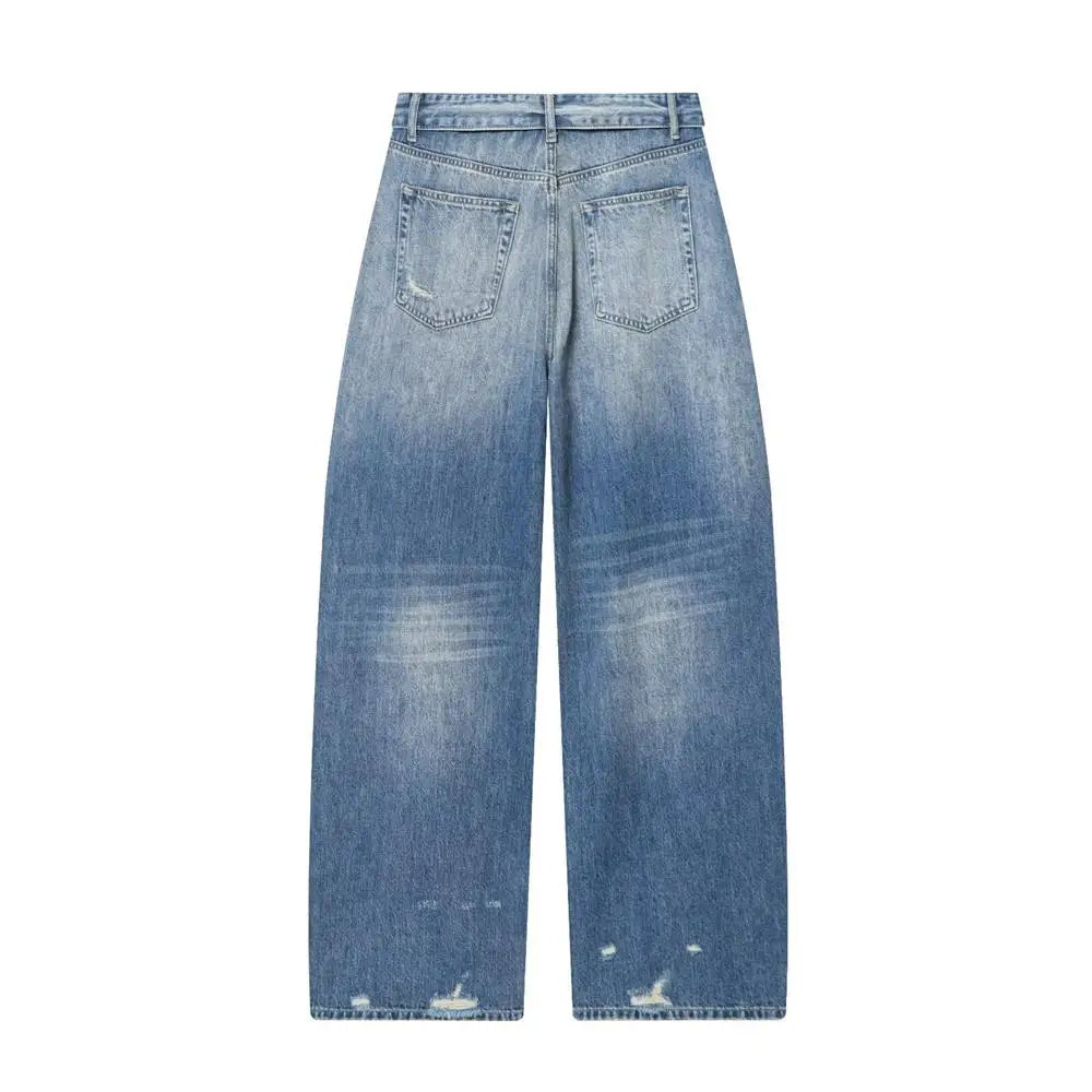 French Folded Jeans