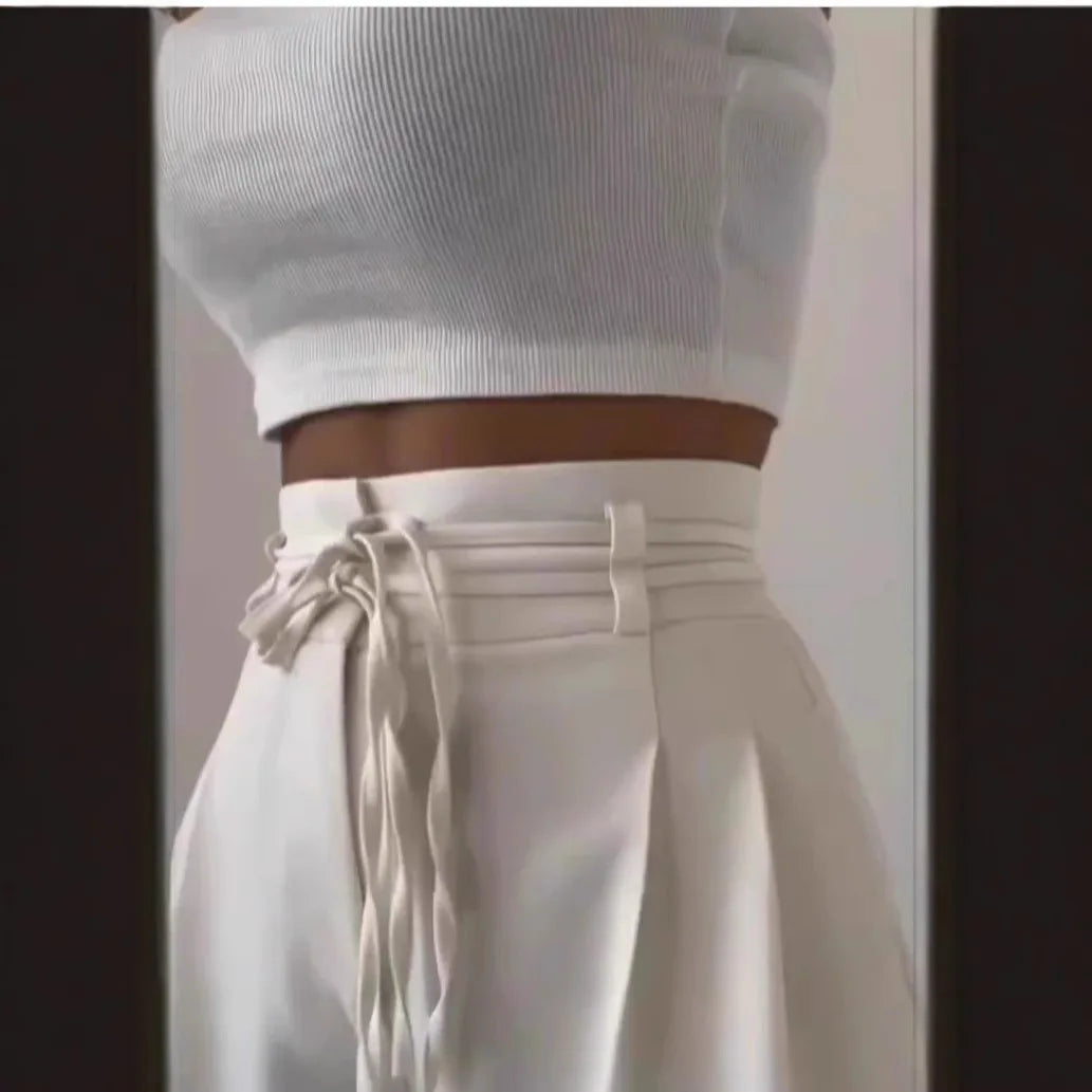 Lace Wide Trousers