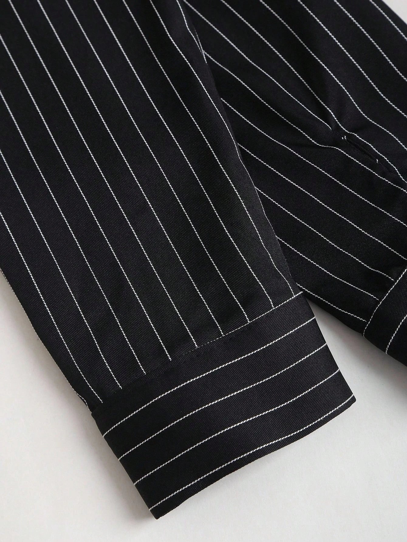 Striped Crop Shirt