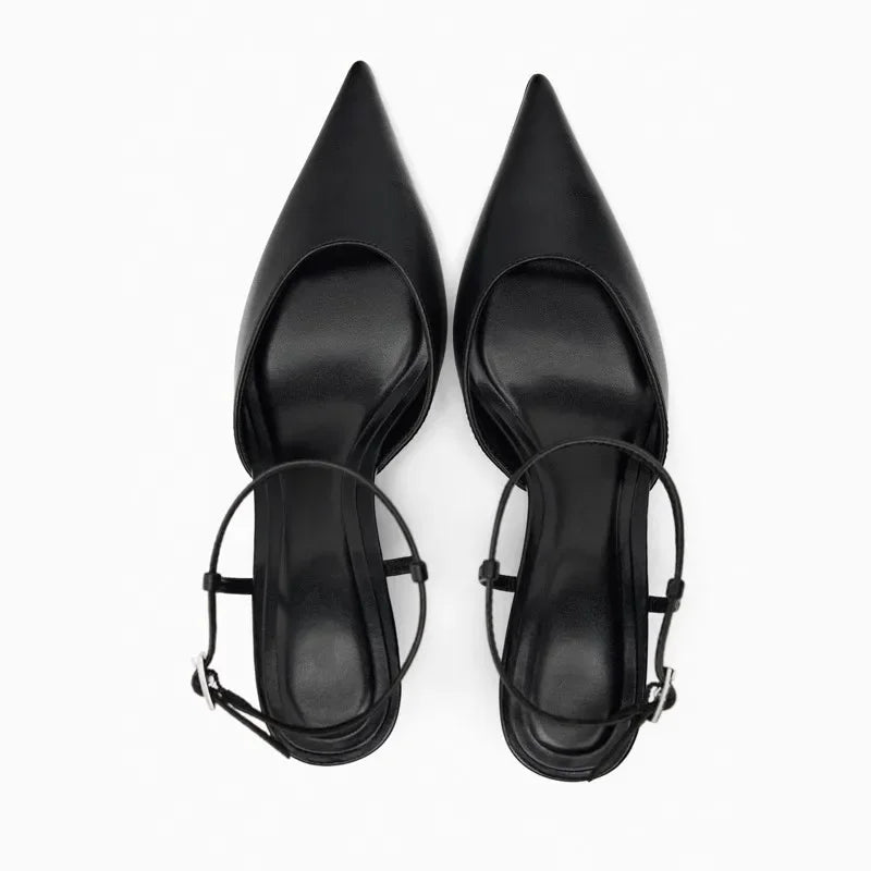 Pointed Wedge Sandals