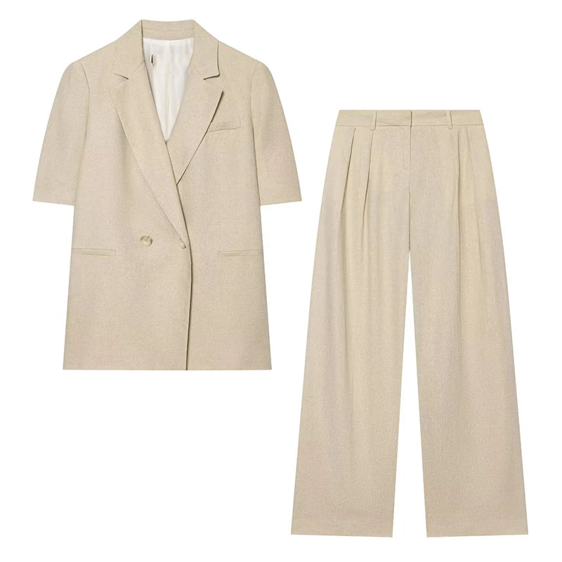 Short Sleeve Blazer