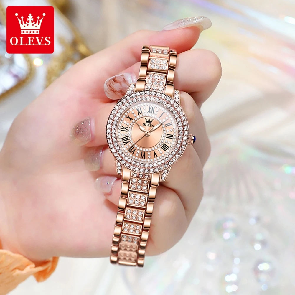 Roman Diamond Watch