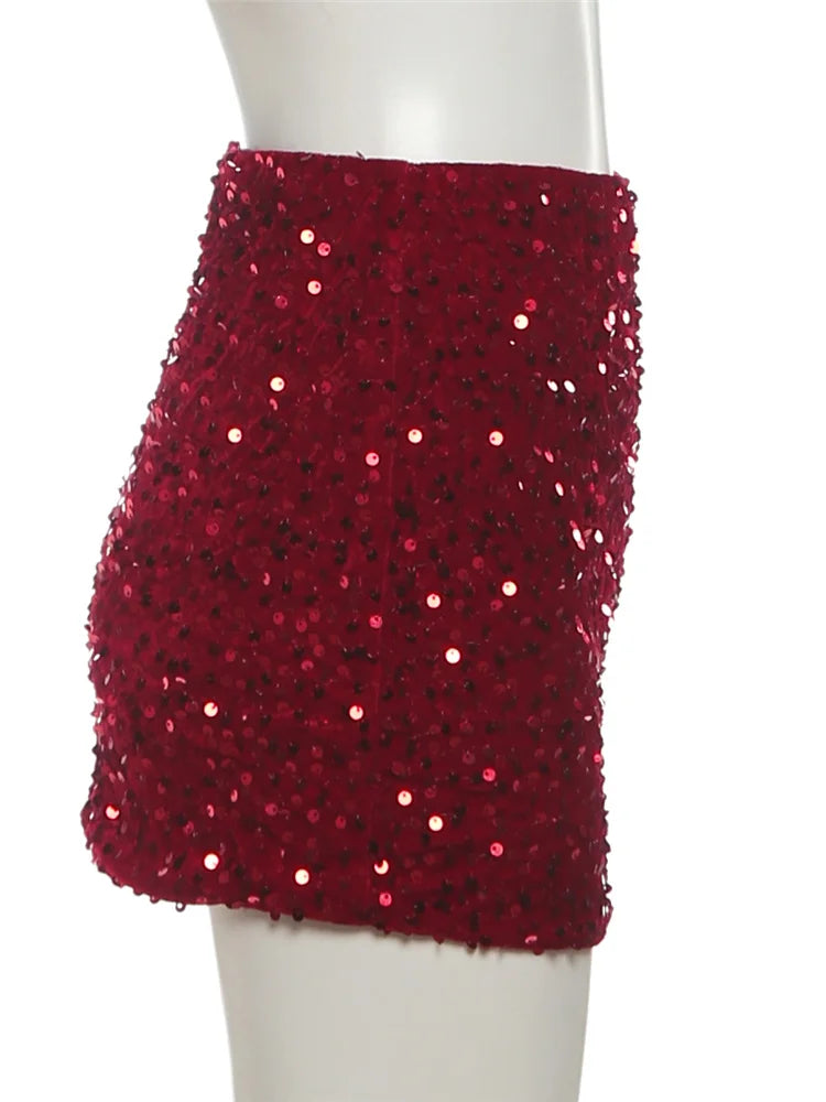 Sequin Bodycon Skirt