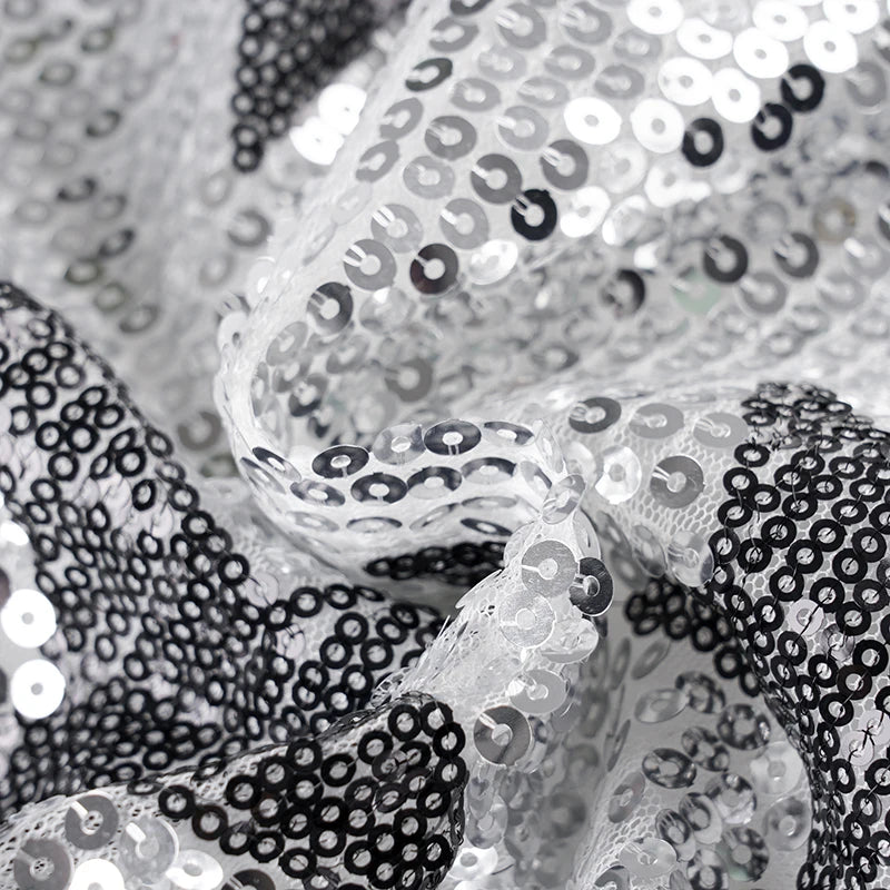 Silver Sequin Mini