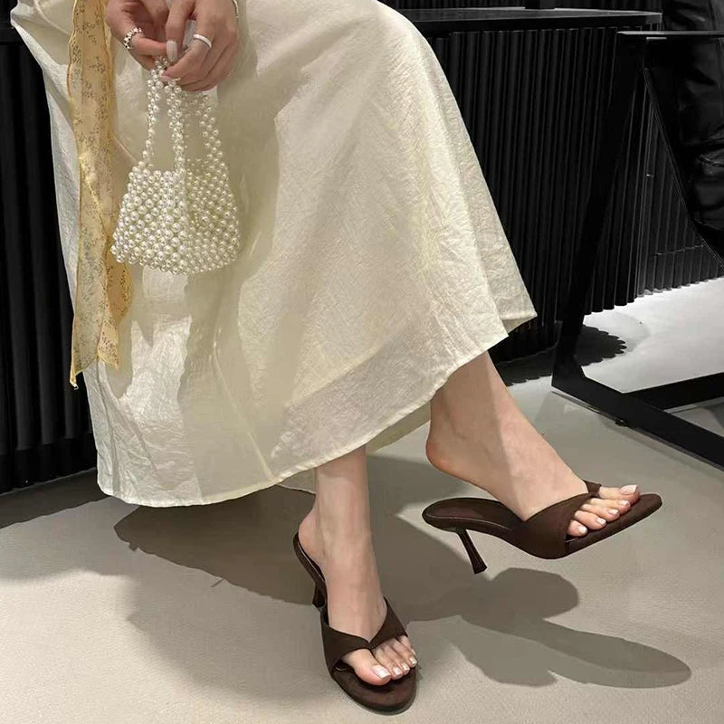 Clip Heel Mules
