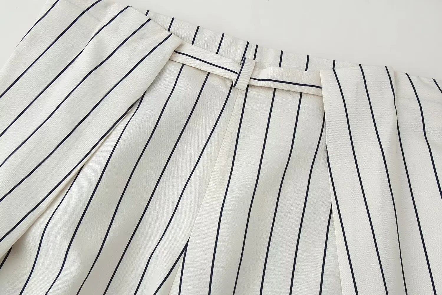 Striped Wide Suit