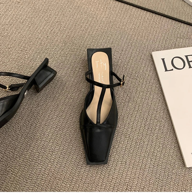 Square Mule Slides
