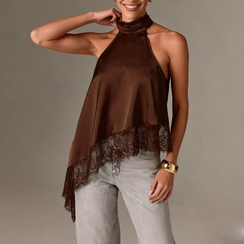 Halter Lace Top