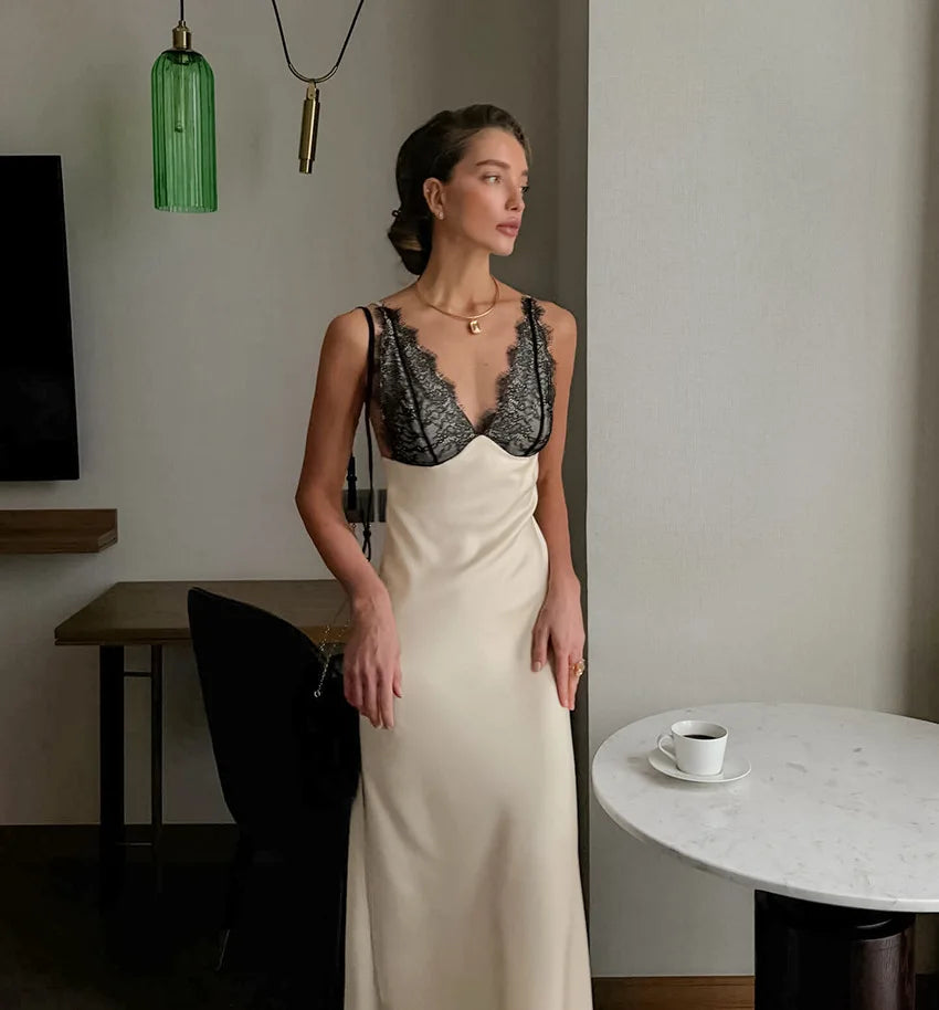 Lace Gown Dress