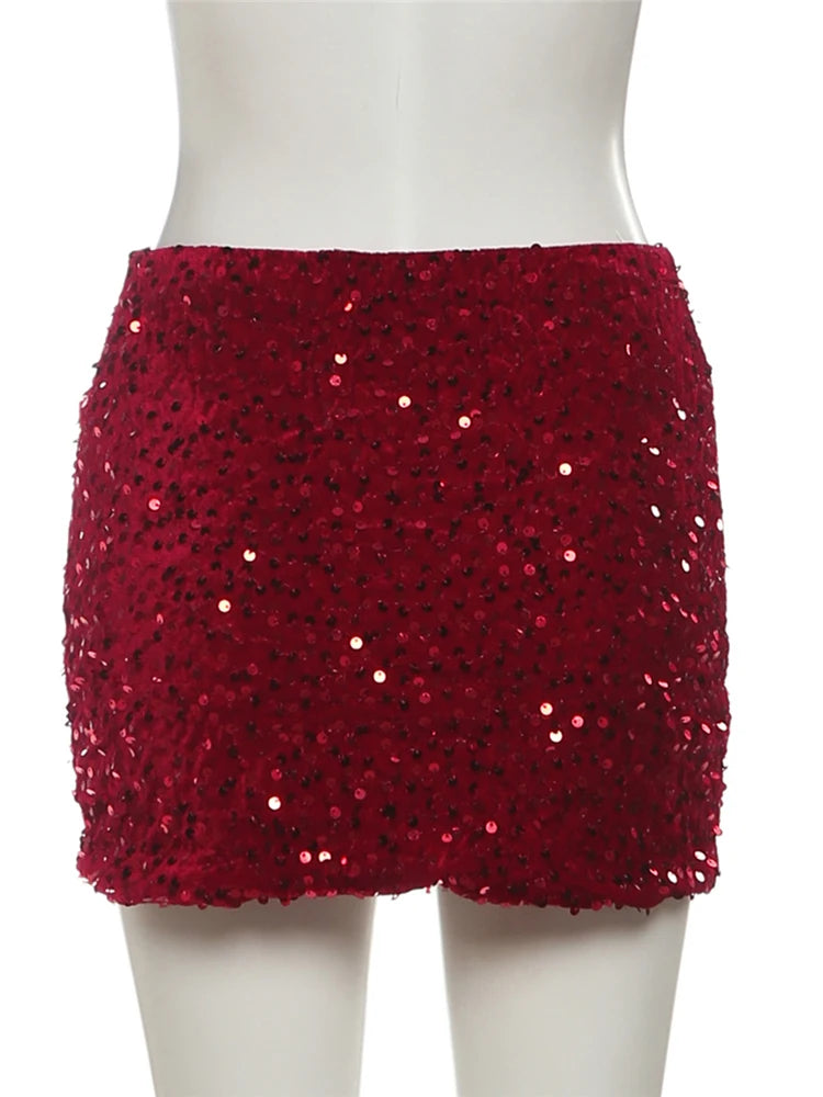 Sequin Bodycon Skirt