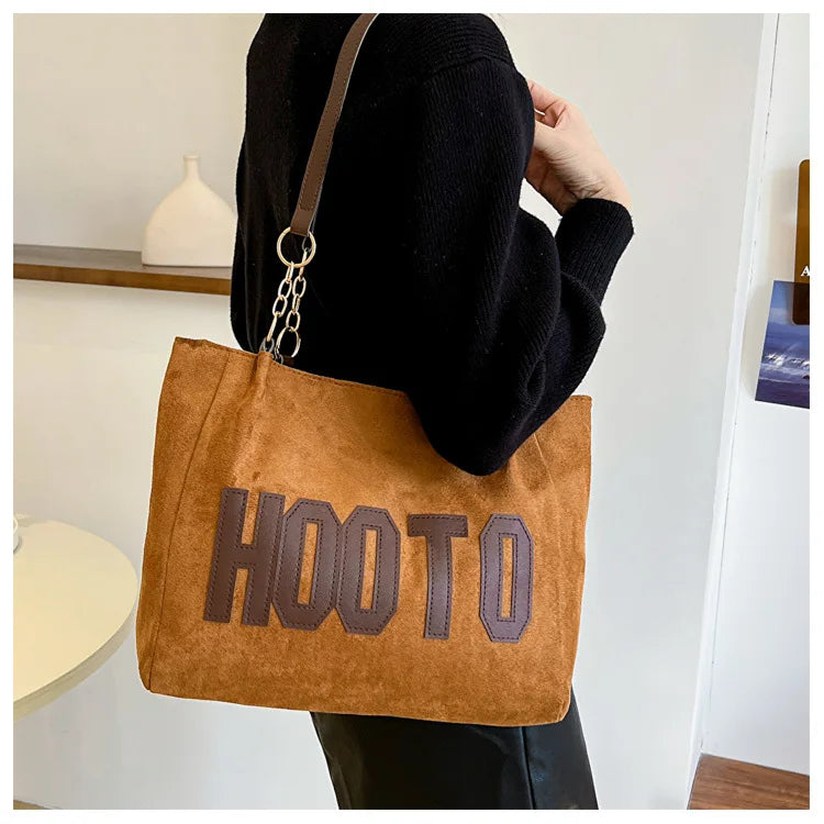 Canvas Letter Tote