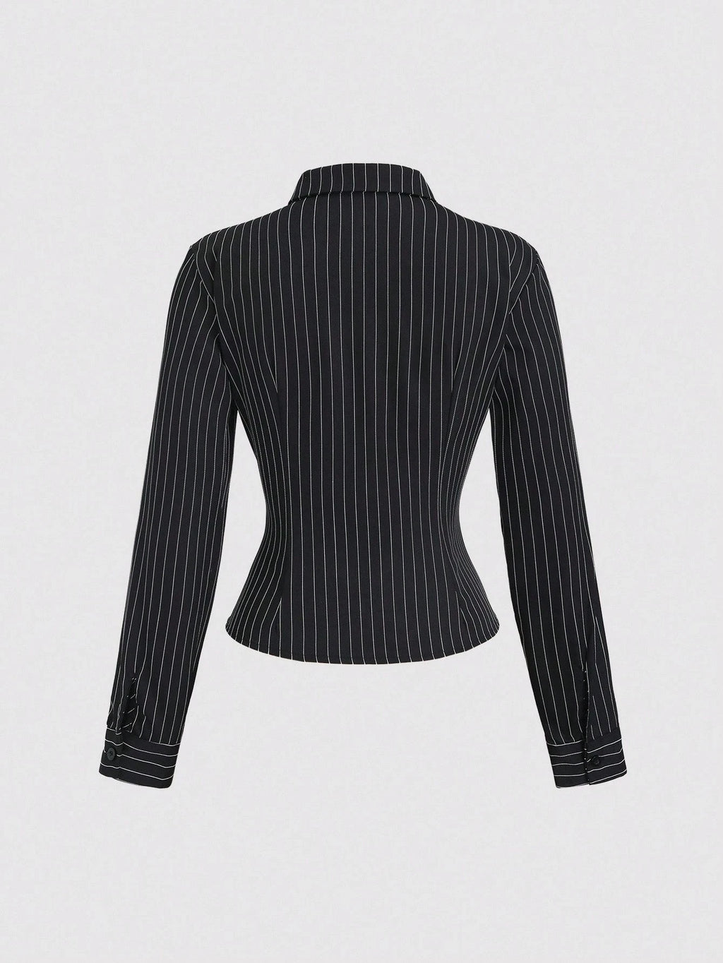 Striped Crop Shirt