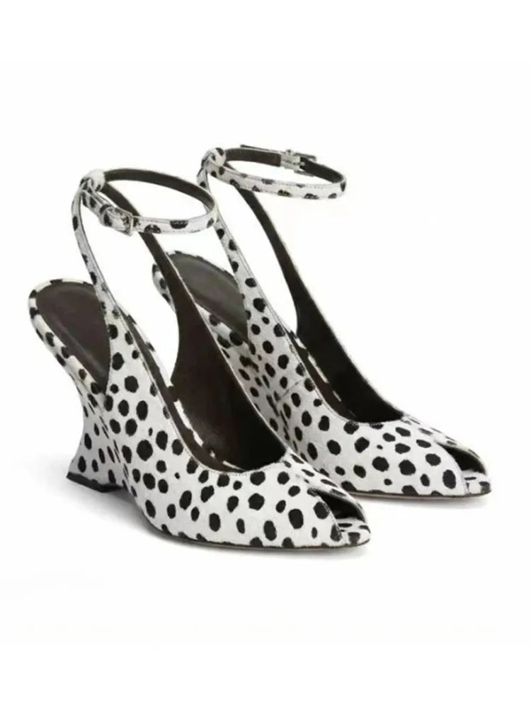 Slope Peeptoe Sandals