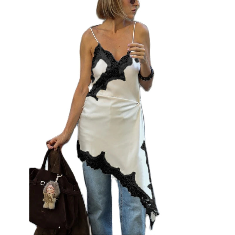 Lace Satin Cami