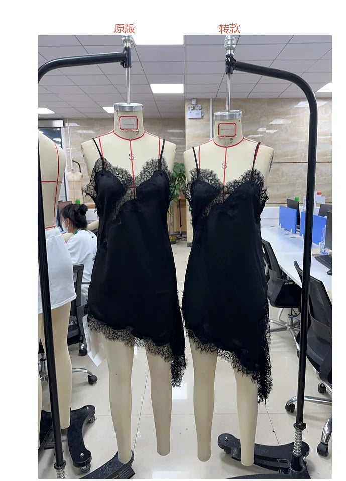 Lace Satin Cami