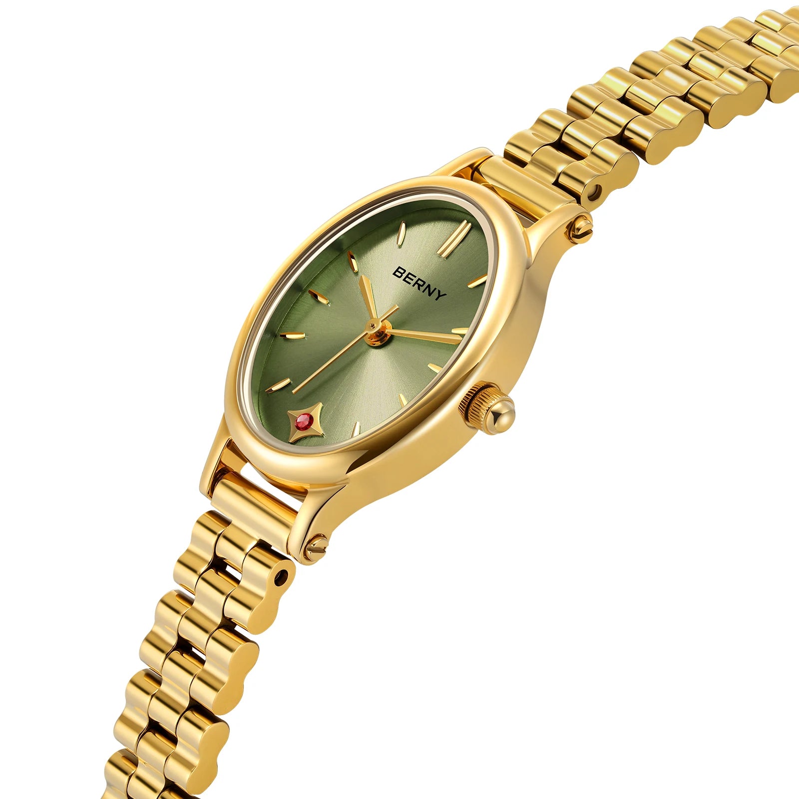 Olive Jade Watch