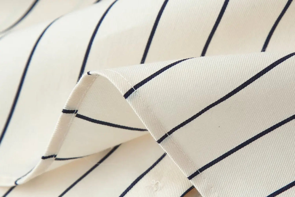 Striped Wide Suit
