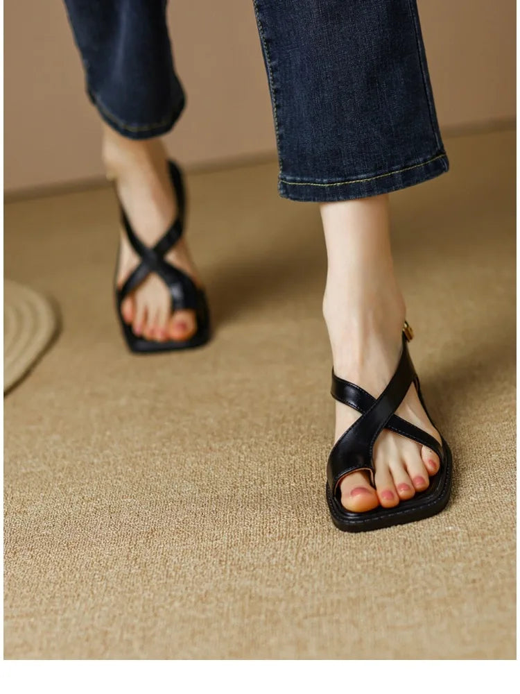 Strappy Gladiator Sandals