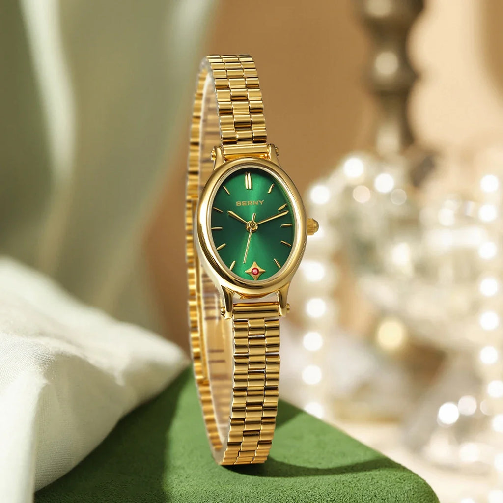 Olive Jade Watch