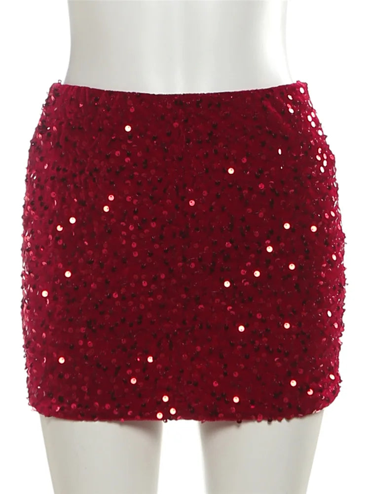 Sequin Bodycon Skirt
