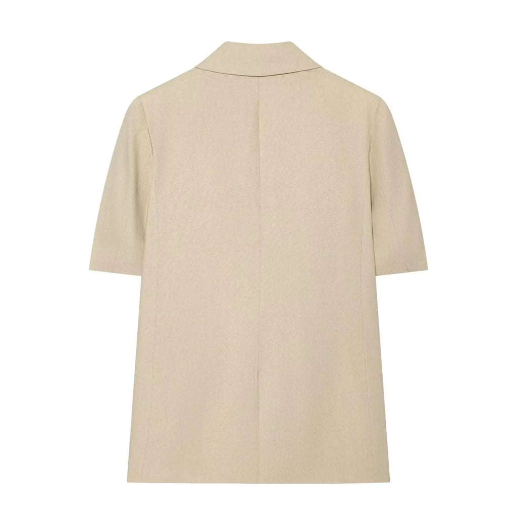 Short Sleeve Blazer