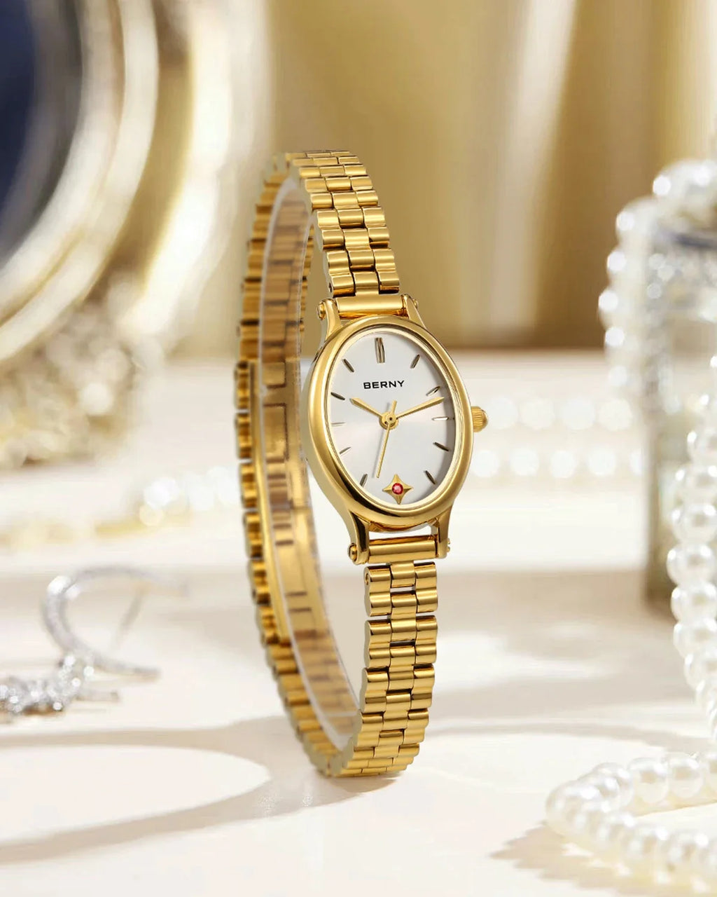 Olive Jade Watch