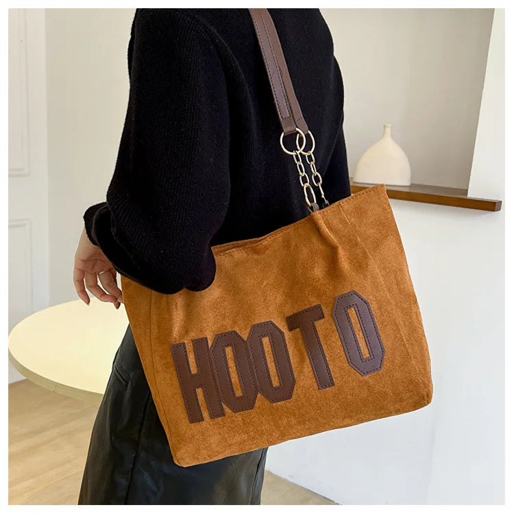 Canvas Letter Tote