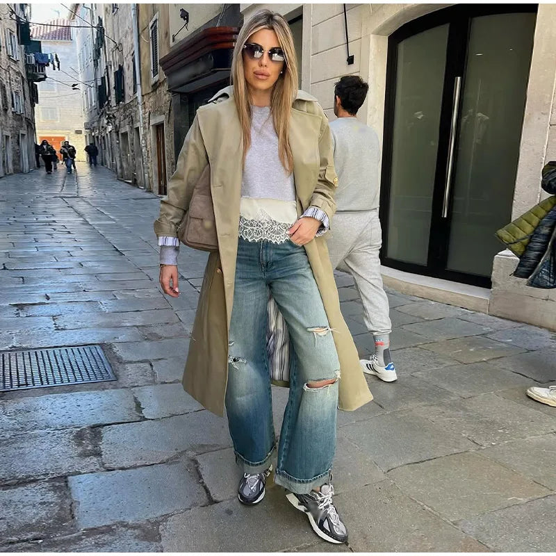 Tie Waist Jeans