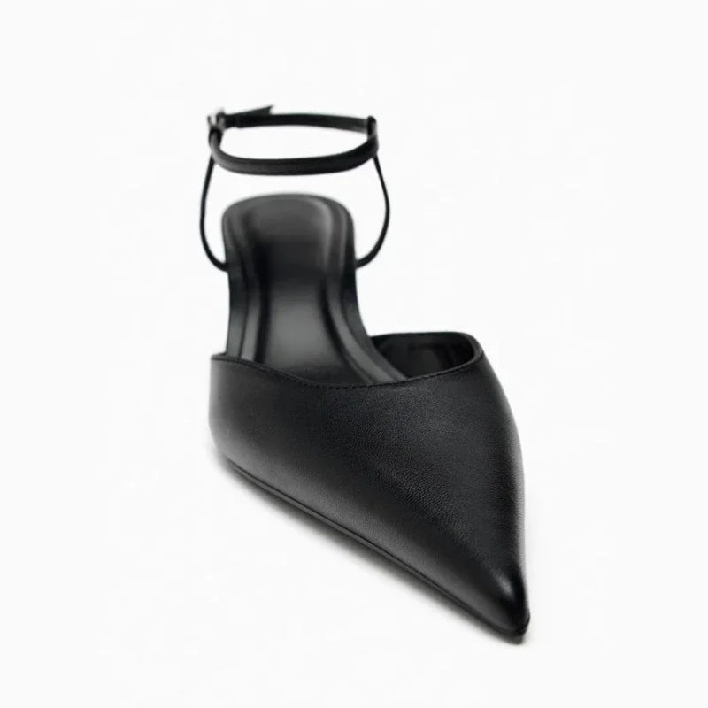 Pointed Wedge Sandals