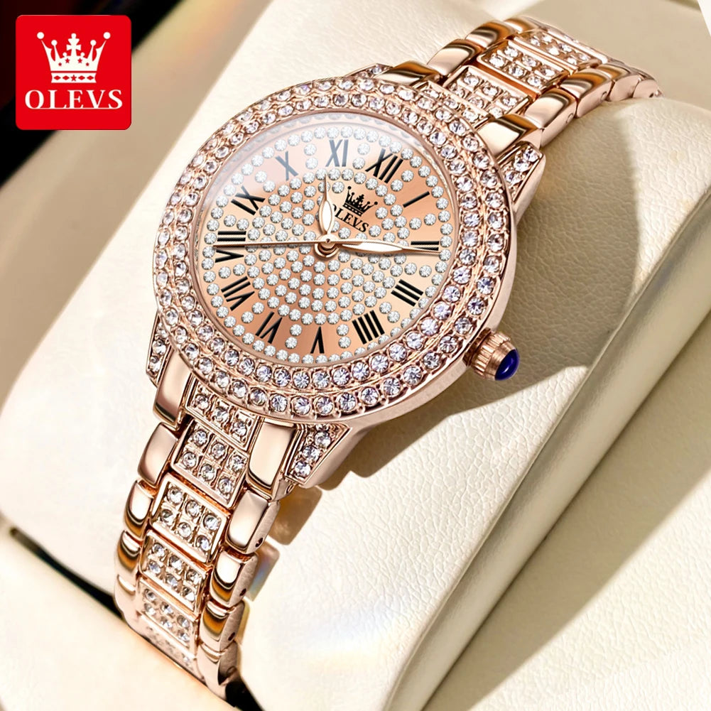 Roman Diamond Watch