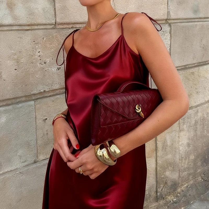 Satin Slip Dress