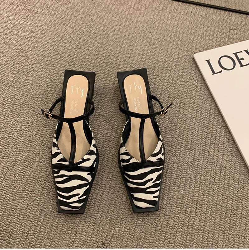 Square Mule Slides