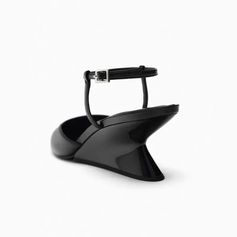 Pointed Wedge Sandals