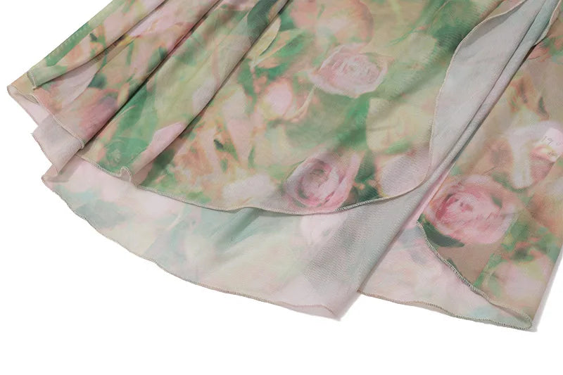 Floral Strap Maxi