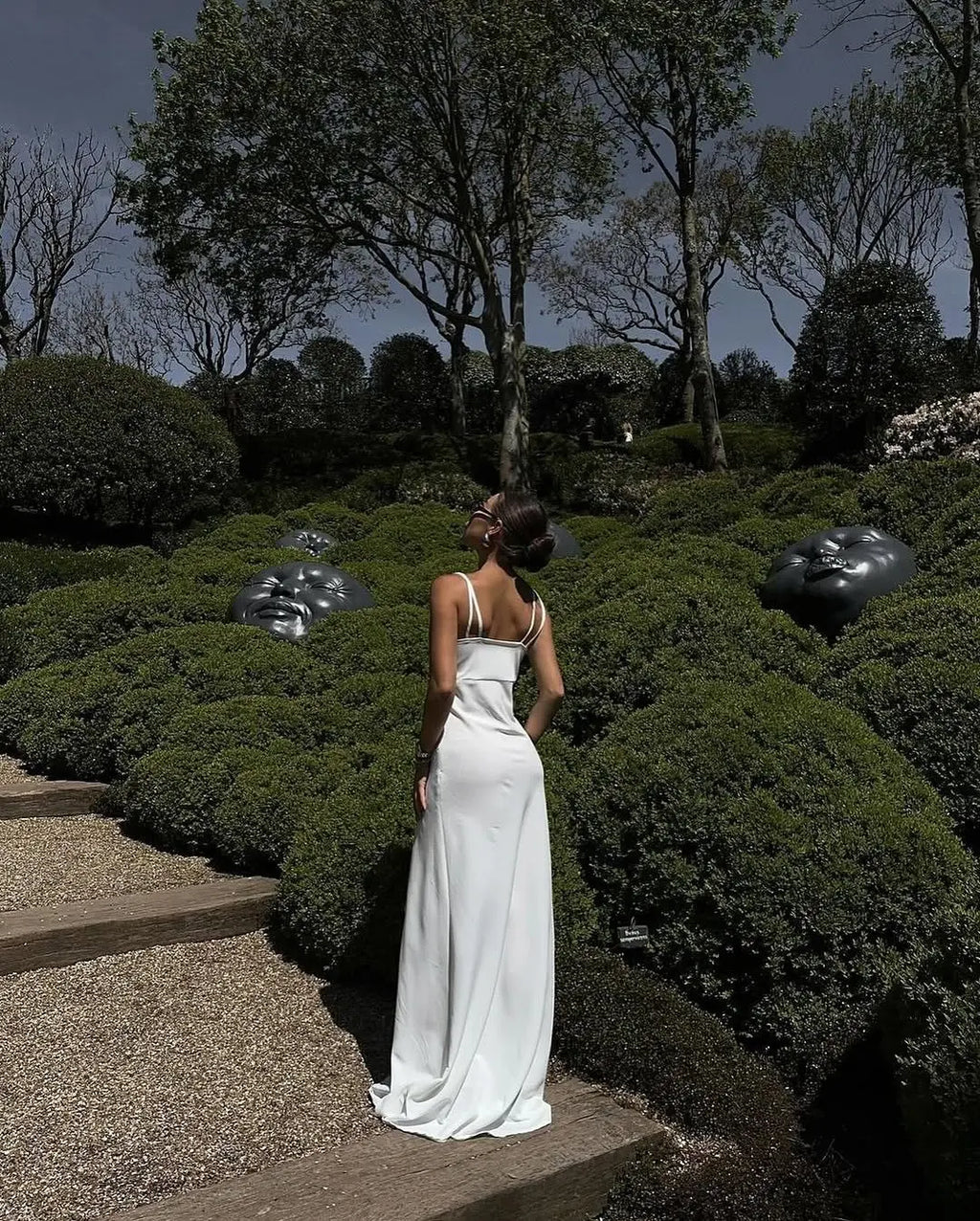 Lace Strap Maxi